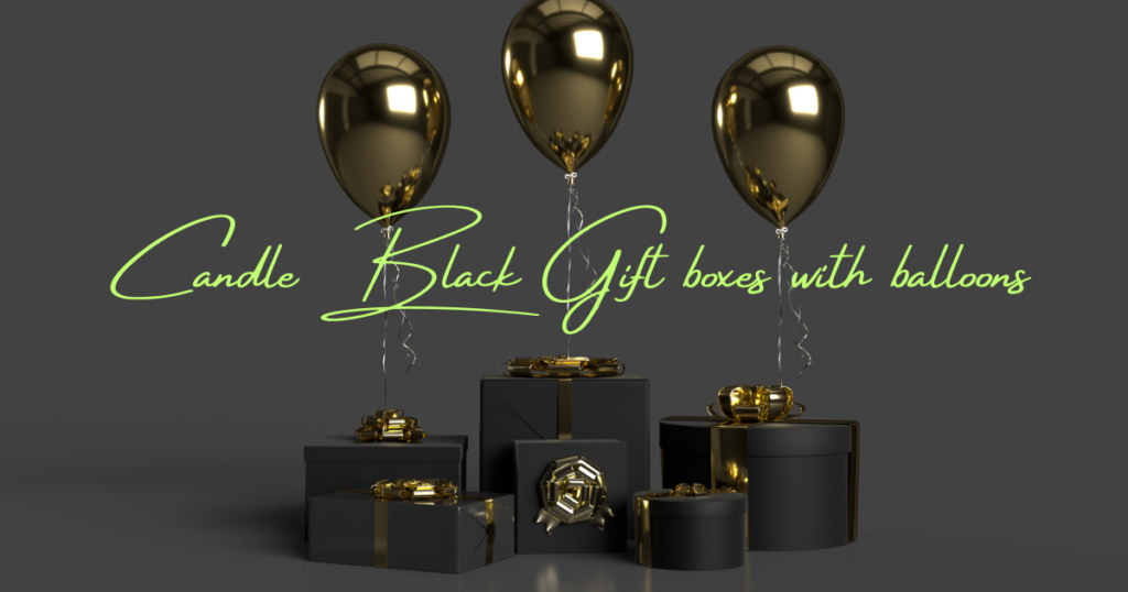 black candle boxes